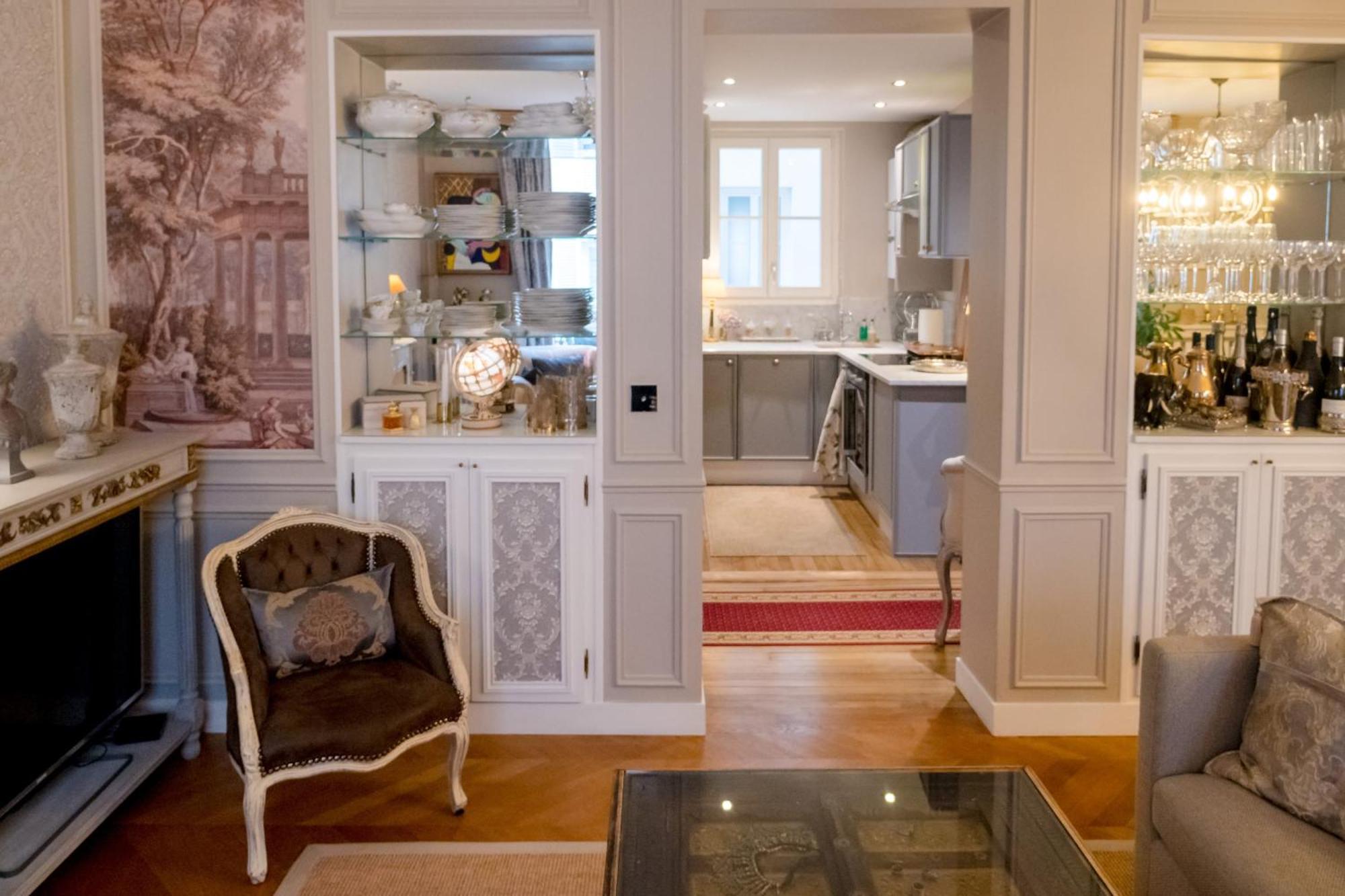 Appartement Elegant Luxury Private Apartment By Eiffel Tower Parijs